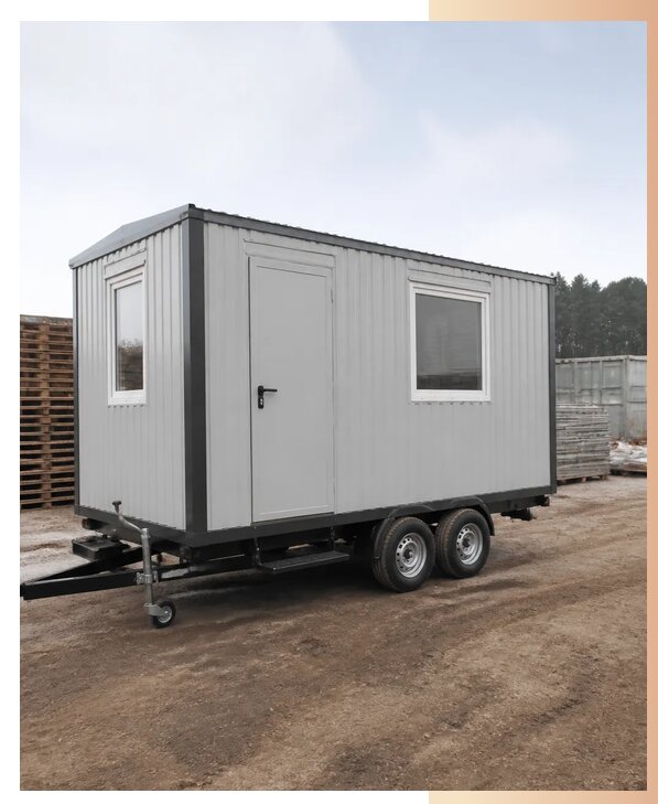 Купить вагончик на колесах в Великом Устюге по цене от 254475 р. | БытовкаПрофи-Влс